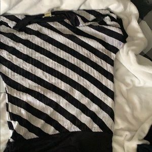 Black & white top